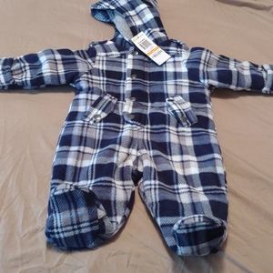 Baby boy snow bunting suit 0-3 months